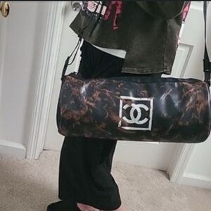 Vintage CHANEL Sport Ligne Gradient Shoulder Bag
